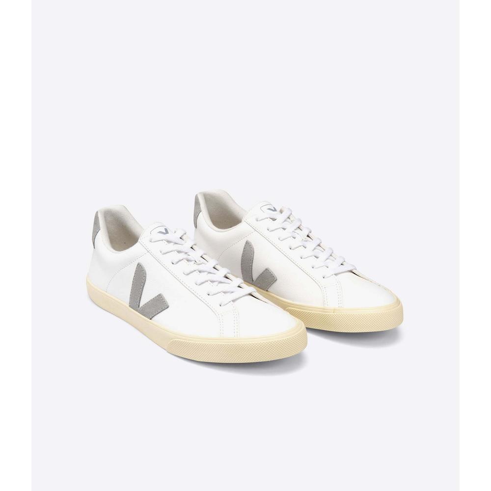 Women's Veja ESPLAR CHROMEFREE Sneakers White/Grey | ZA 611MQZ